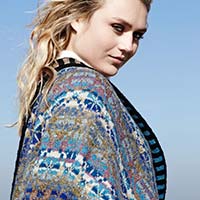 Kornblumen-Tuch (blau)