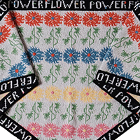 Urban Flower Garden Tuch